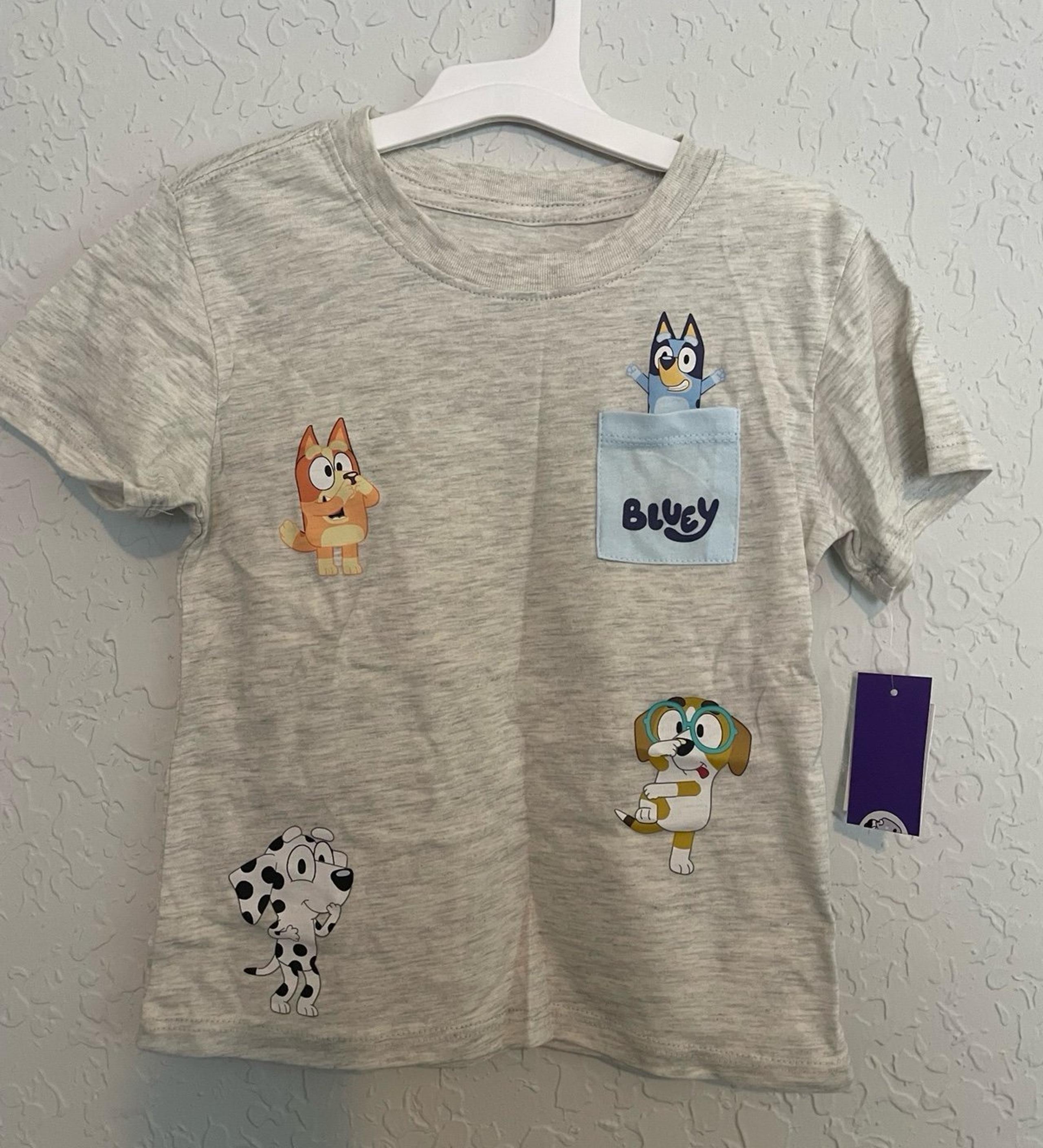 Bluey and friends toddler shirt