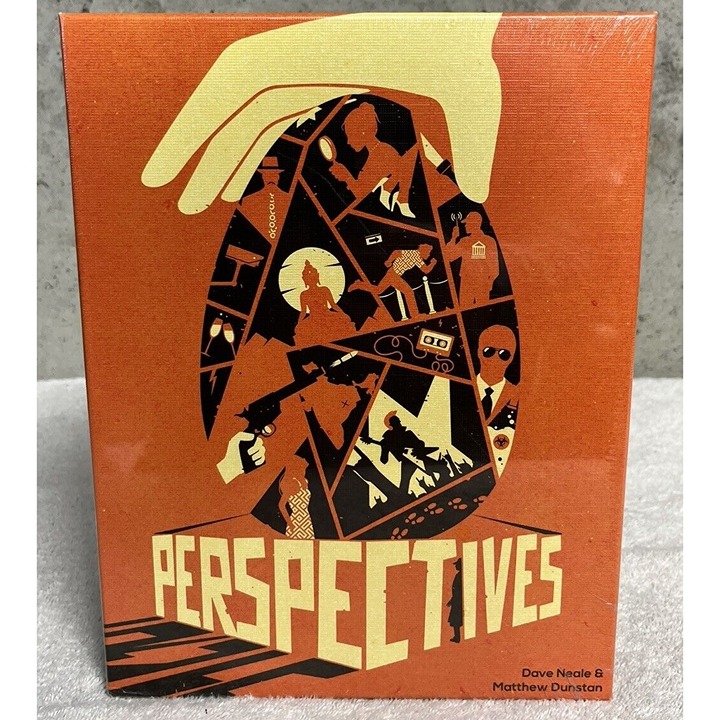 Perspectives - Information Sharing Investigation Board Game Space Cowboys 2023