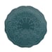 The Pioneer Woman Farmhouse Lace 12-Piece Dinnerware Set, Teal