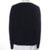 Nili Lotan Black Maddox 100% Cashmere V-Neck Relaxed Fit Sweater XS