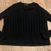 Nili Lotan Black Maddox 100% Cashmere V-Neck Relaxed Fit Sweater XS
