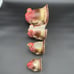 Vintage Otagiri Turkey Thanksgiving Set of 4