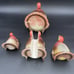 Vintage Otagiri Turkey Thanksgiving Set of 4