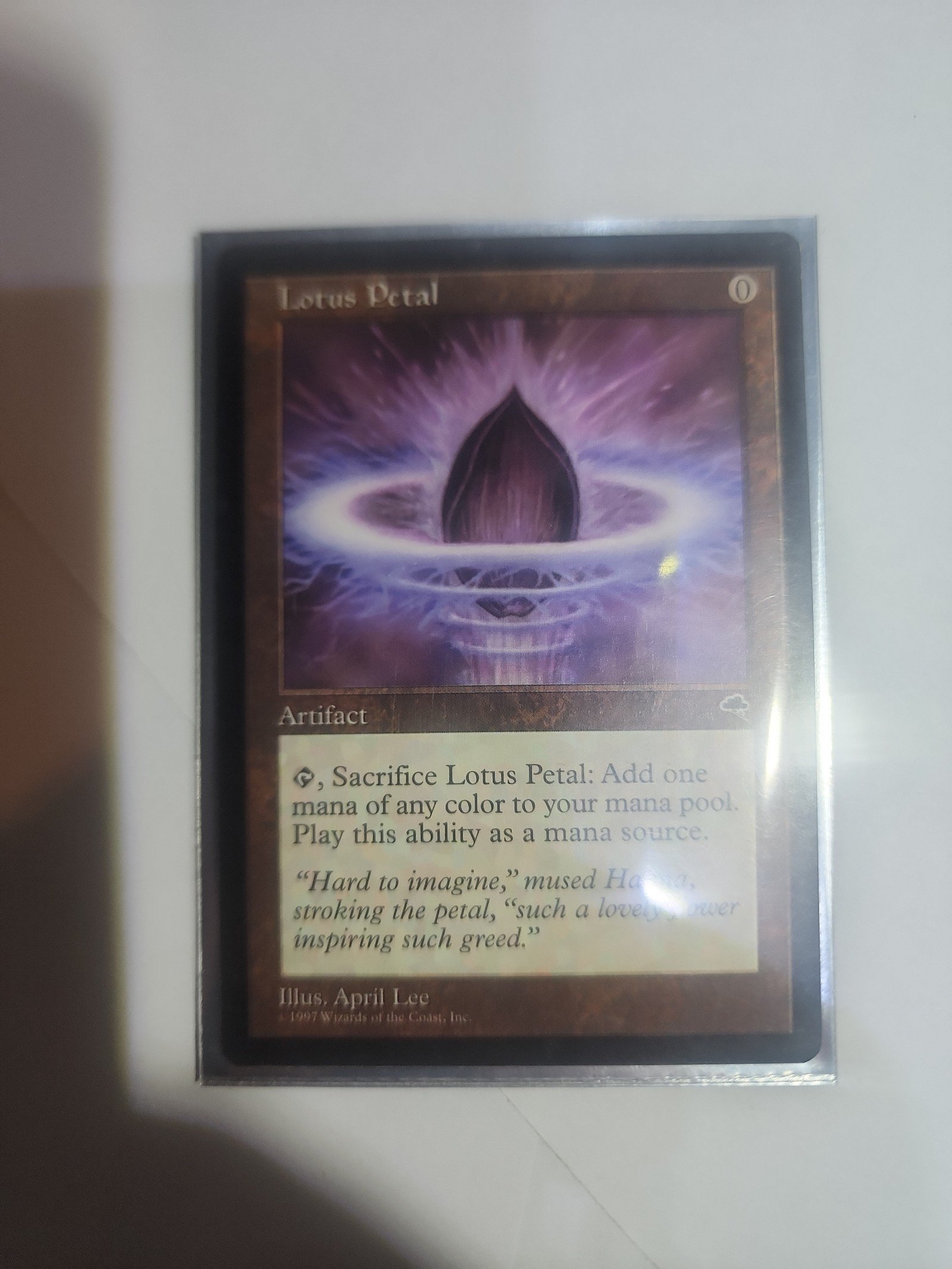 Magic the gathering lotus petal