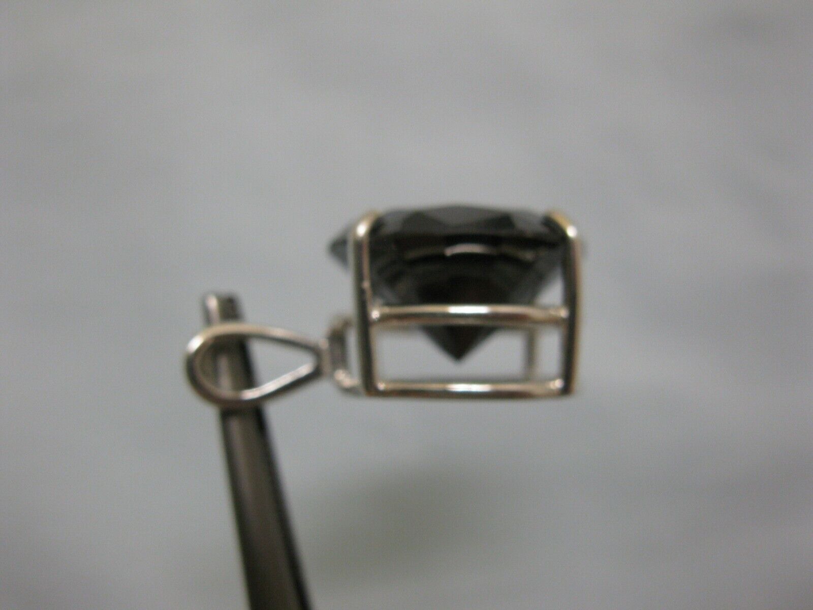 13.50ct 100% REAL NATURAL BLACK DIAMOND NECKLACE,CERTI FICATE,FREE DIAMOND TESTE