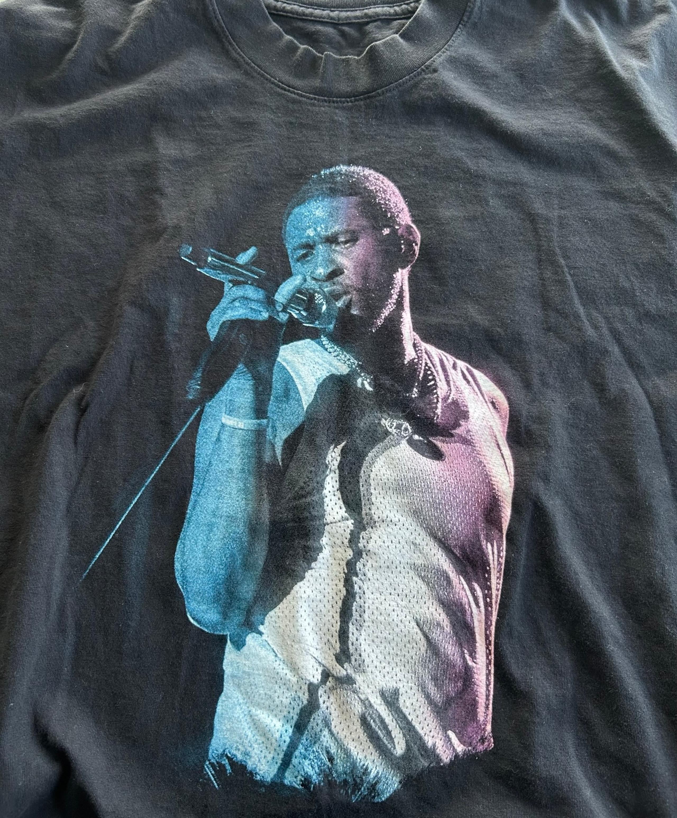 Usher My Way Las Vegas 2023 T Shirt Men's Large Concert front back Made in USA