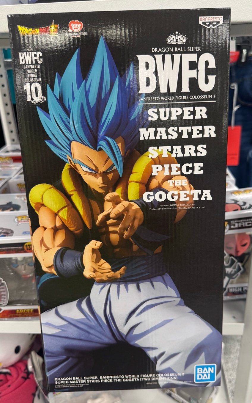 Dragon Ball Super Master Stars Piece The Gogeta Two Dimensions *SEALED