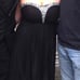 Black strapless dress