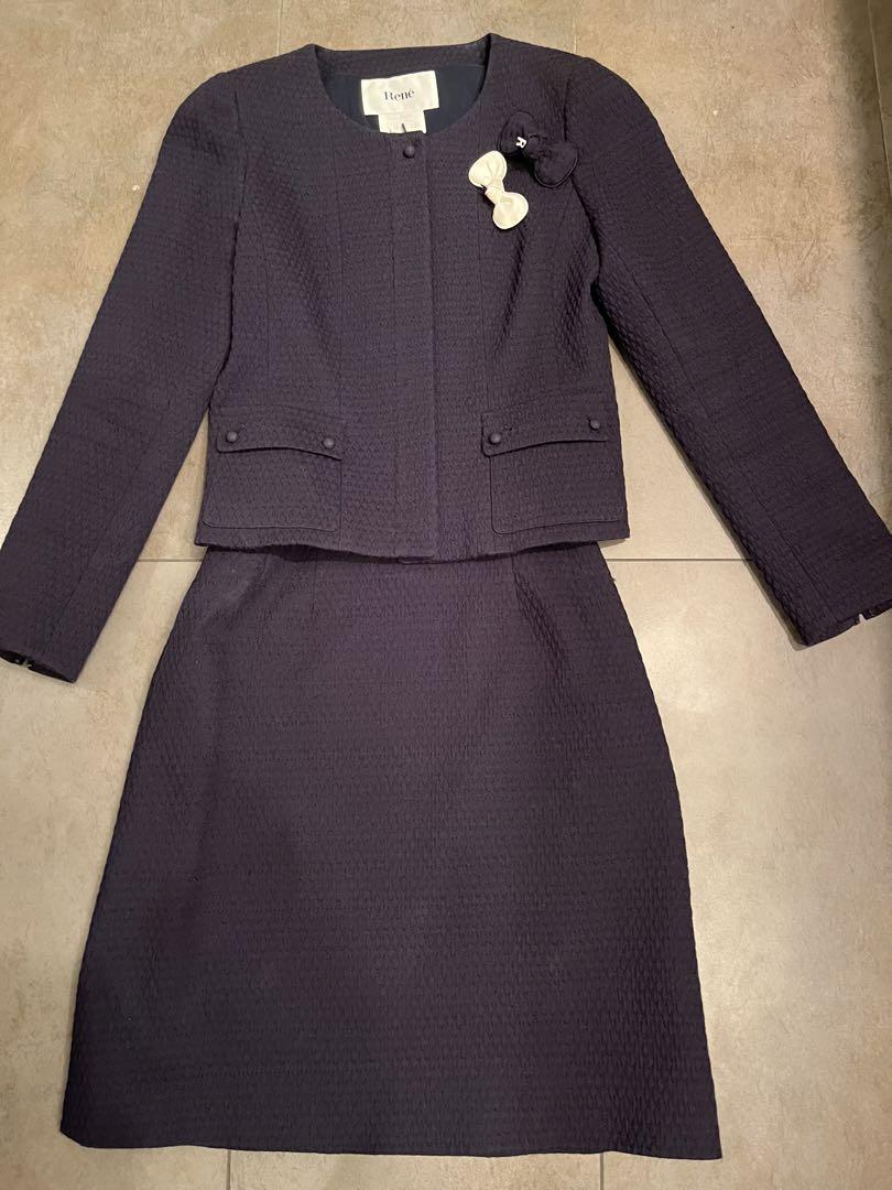 Rene Navy Suit for Entrance Ceremony