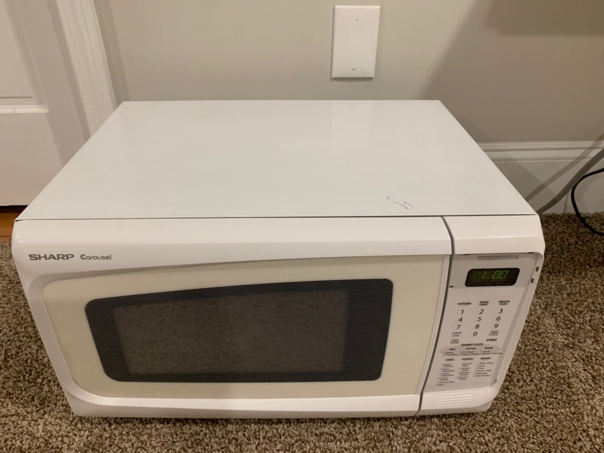 Countertop microwave