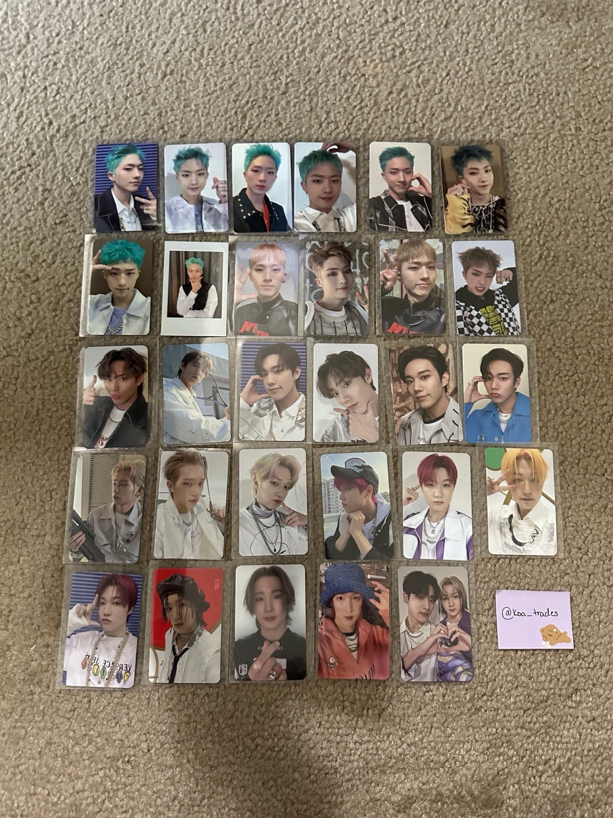 p1harmony photocard
