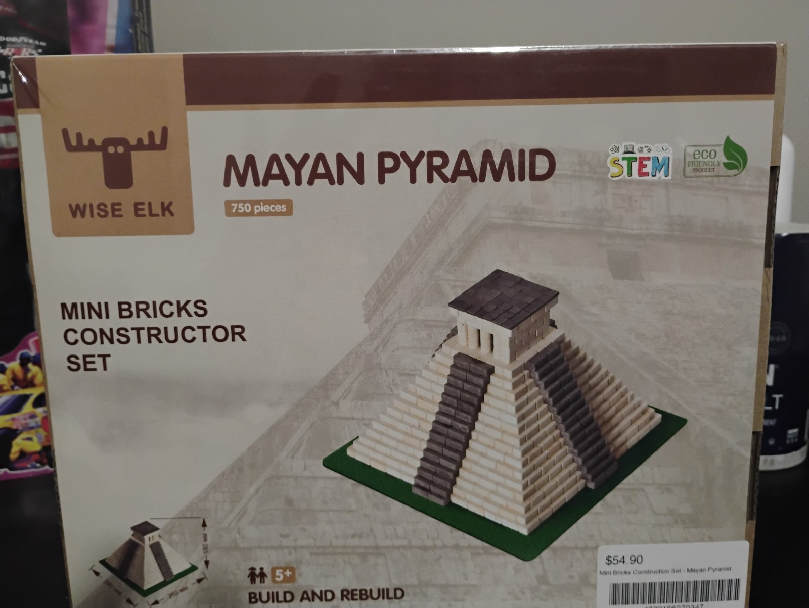 Brand New Factory Sealed Mayan Pyramid Mini Bricks Construction Set
