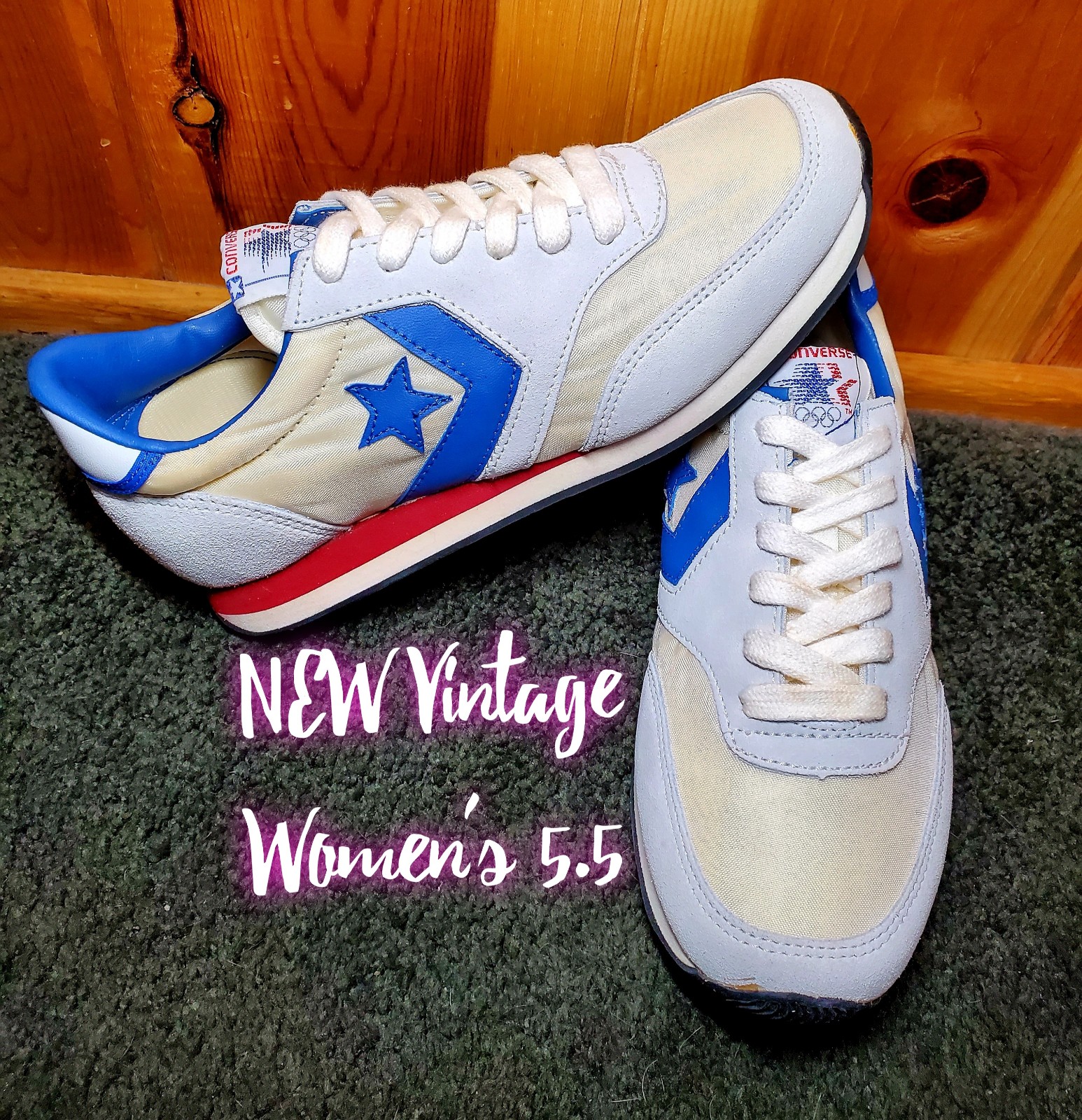 NEW Vintage Converse All Star Chuck Taylor Women's 5.5