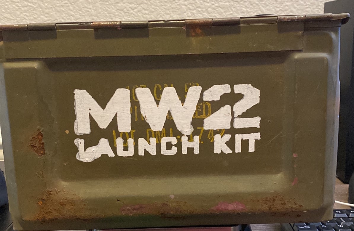 Call of Duty Modern Warfare 2 Cartridge Box Launch Kit RARE