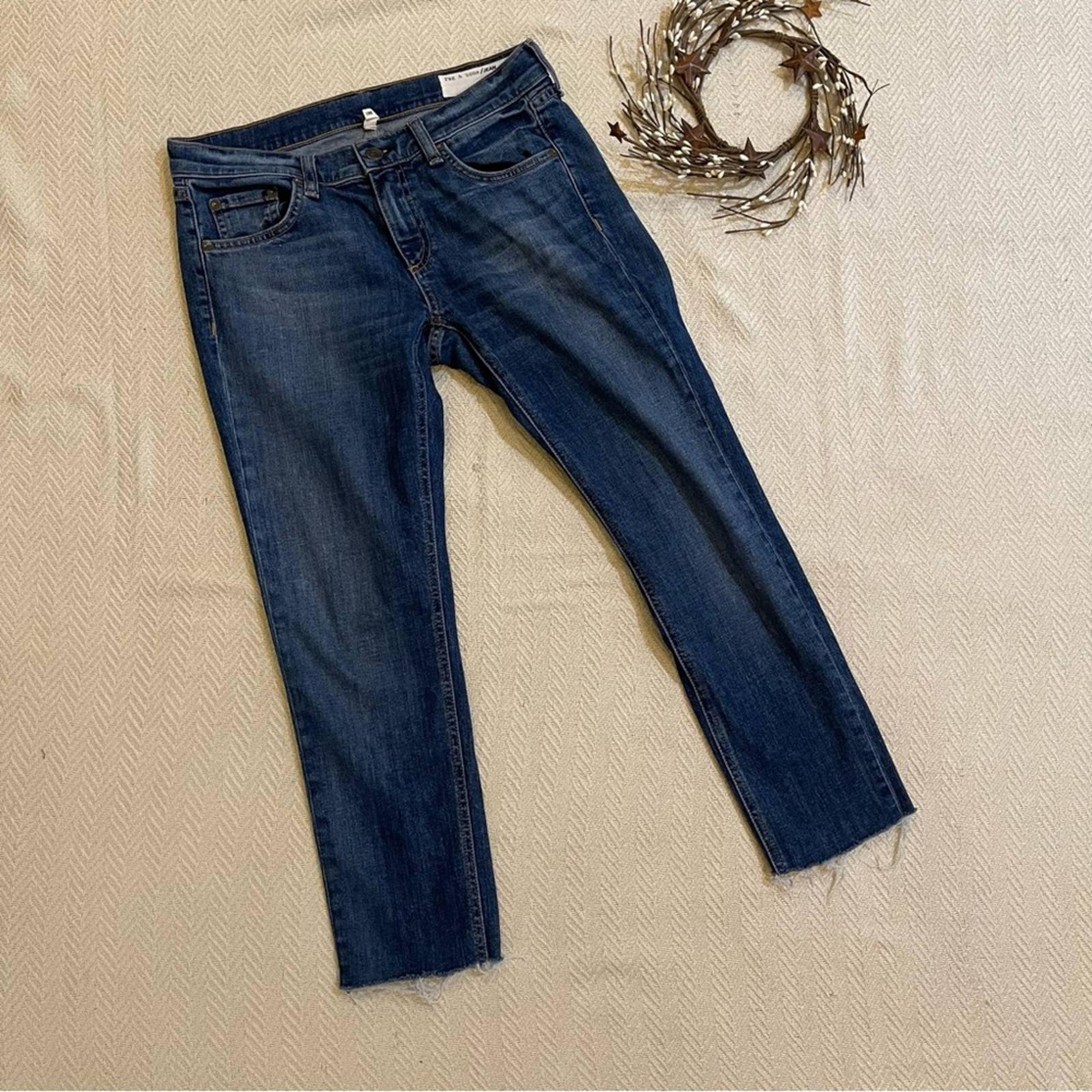 Rag & Bone Womens Size 25 Dre Cropped Denim