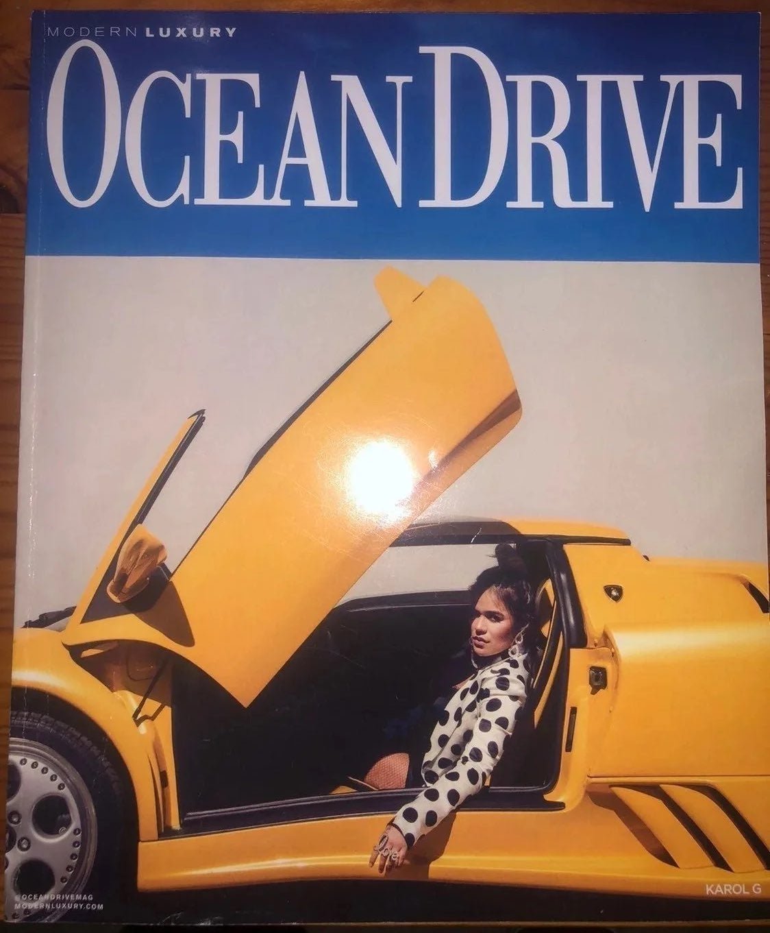 Karol G “Oceaan Drive” Vintage 2019 Magazine NEW!! *last one available!