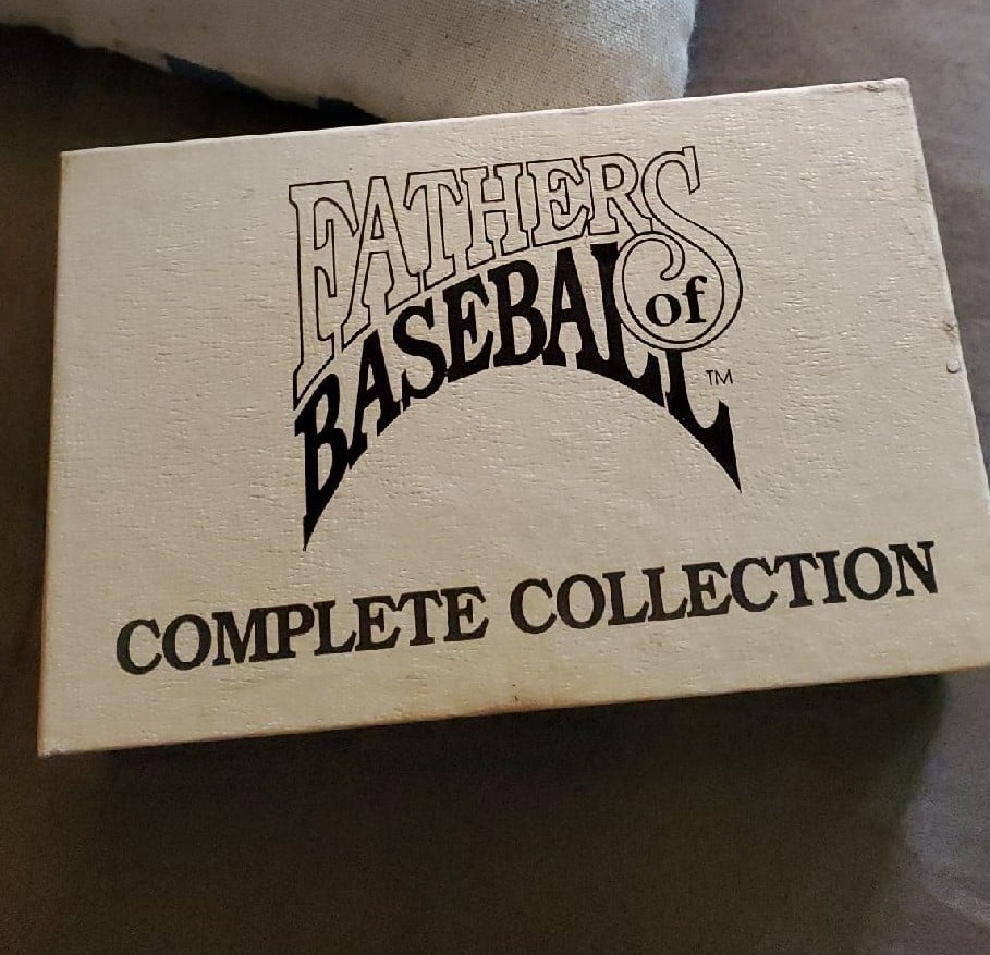 Fathers of Baseball card and coin set