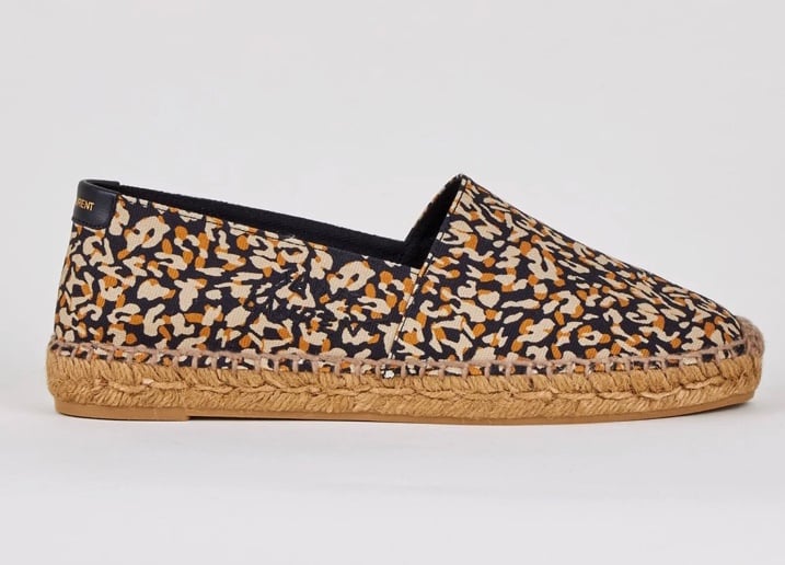 Saint Laurent canvas Espadrille Flat in Nero Size 36