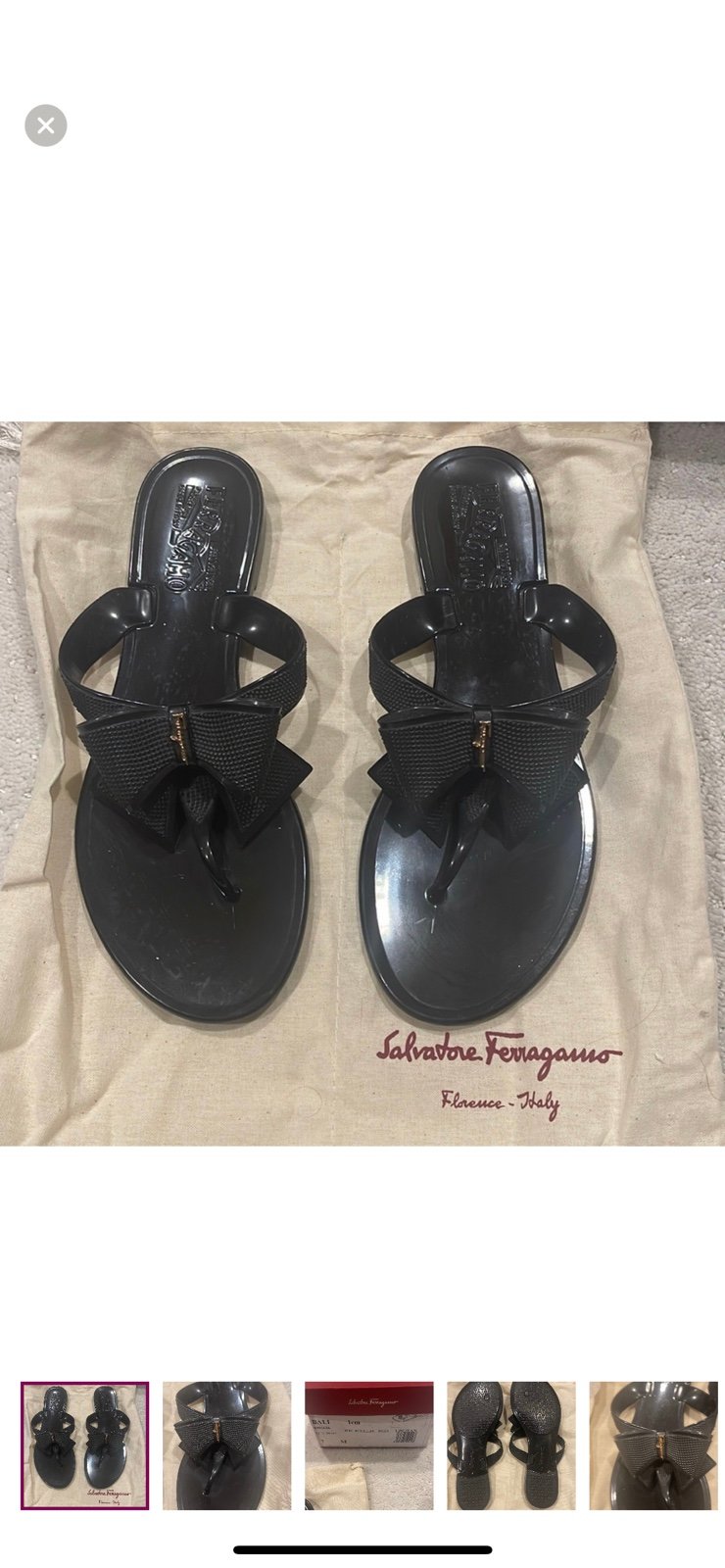 Salvatore Ferragamo bali sandal