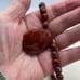 Handcrafted Red River Jasper necklace & earrings