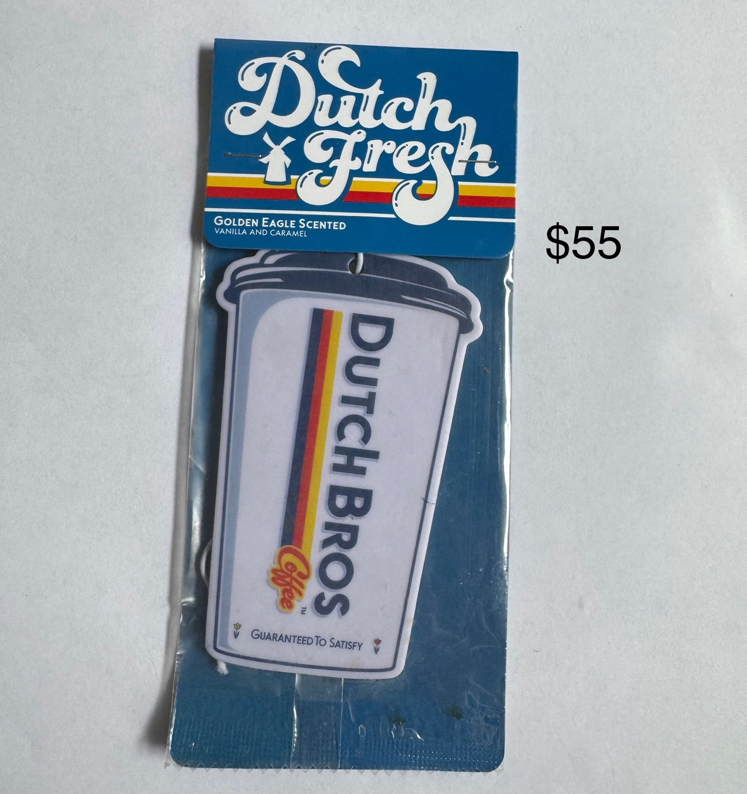 Air Freshener Rare Limited Collectible Dutch Bros