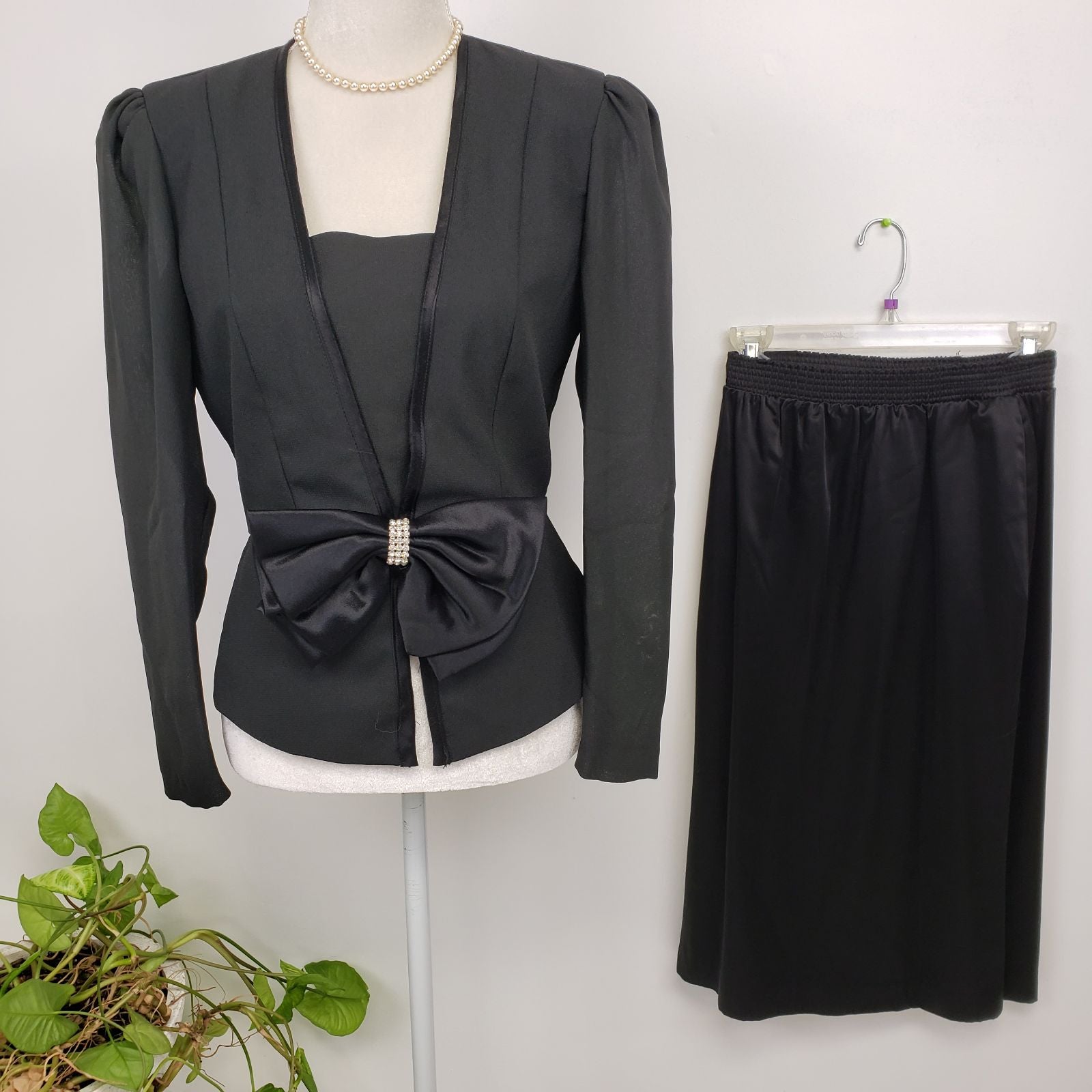 Vtg Patra Rhodes Collection Suit Dress E