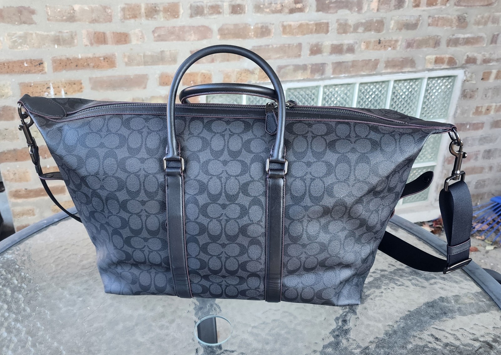 Coach trekker Oxblood bag Bags
