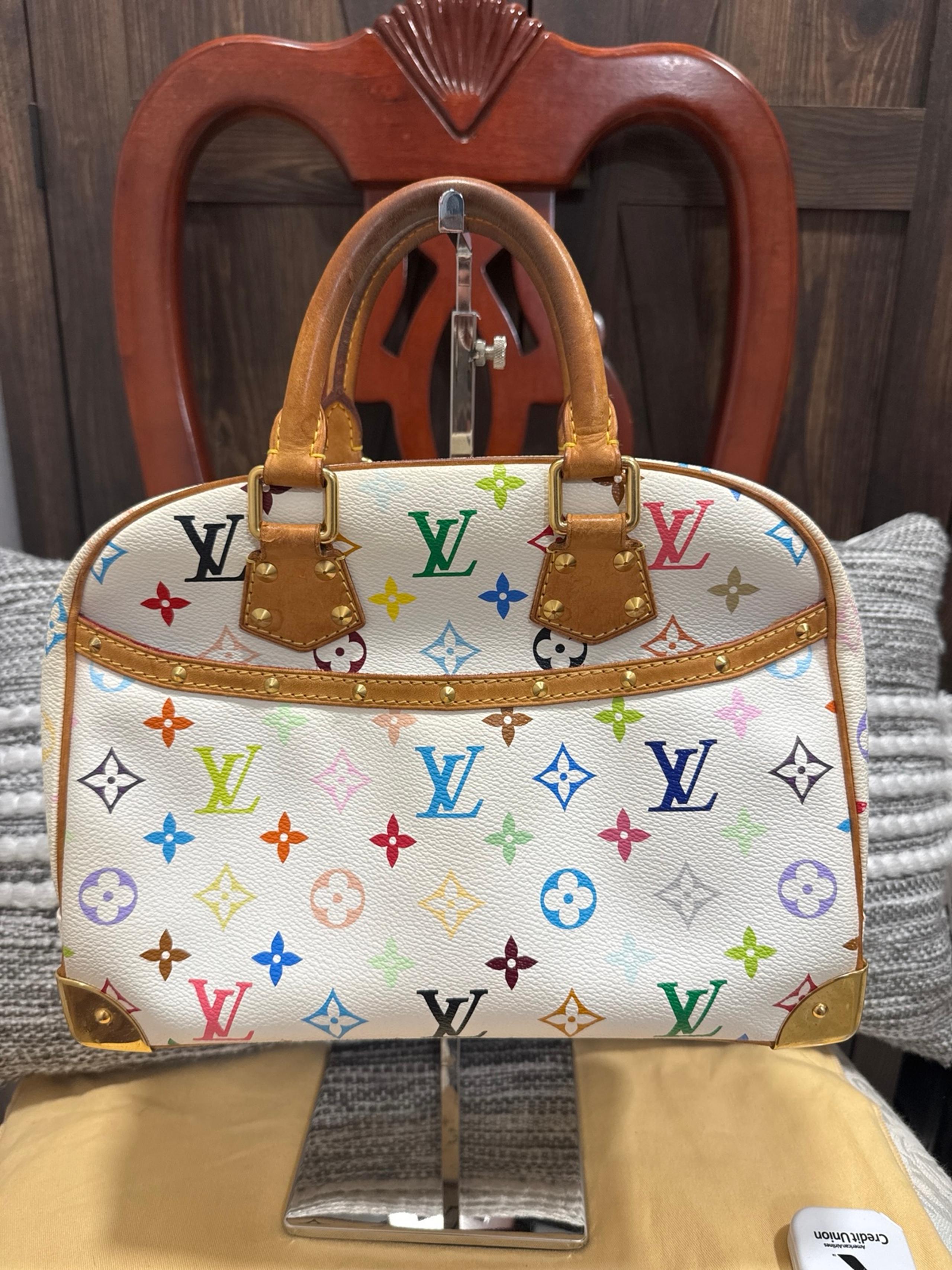 Louis Vuitton Multicolor White Trouville