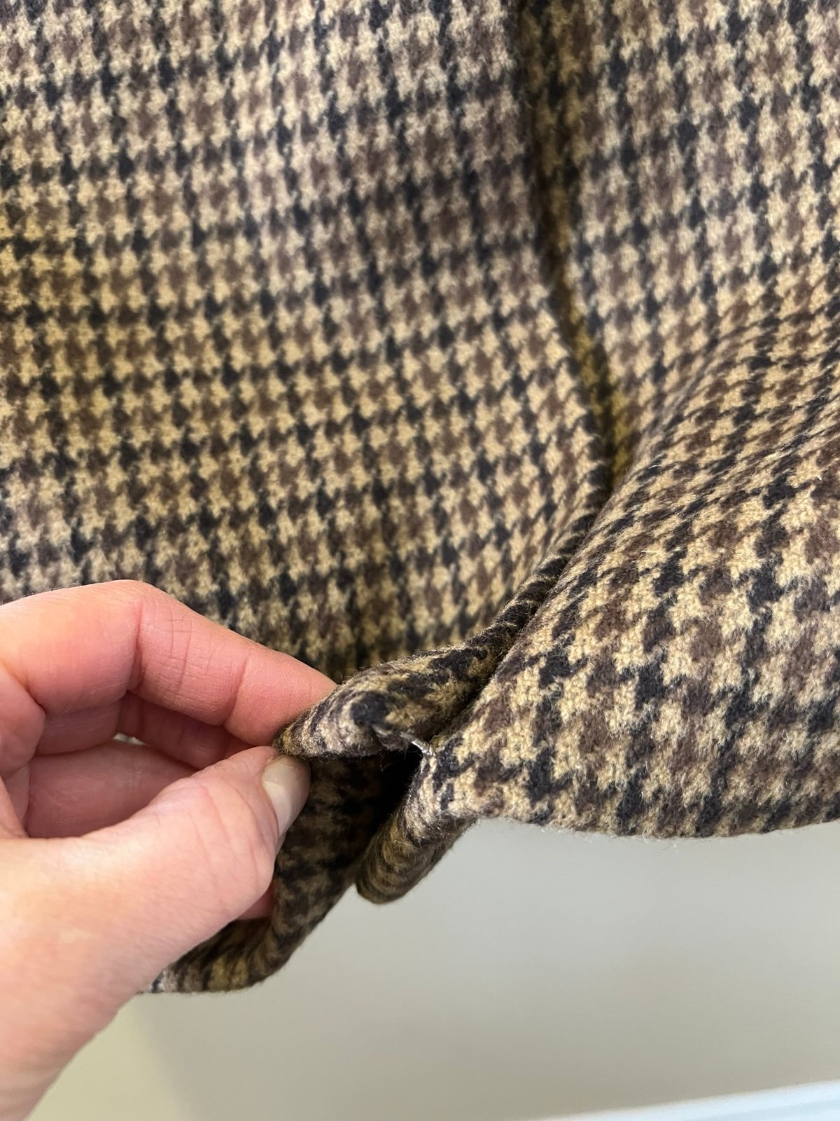 michael kors tartan cape