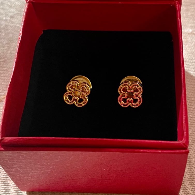 Carolina Herrera - Double Rosetta Insignia Earrings