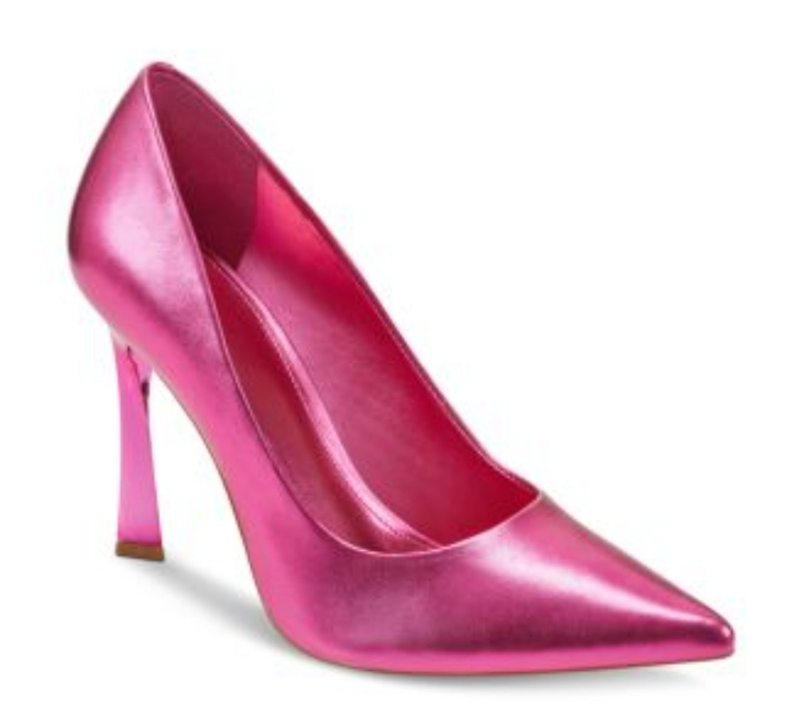 New Marc Fisher LTD Women's Sassie Pointed Toe Metallic PINK Pump Size 9.5 150