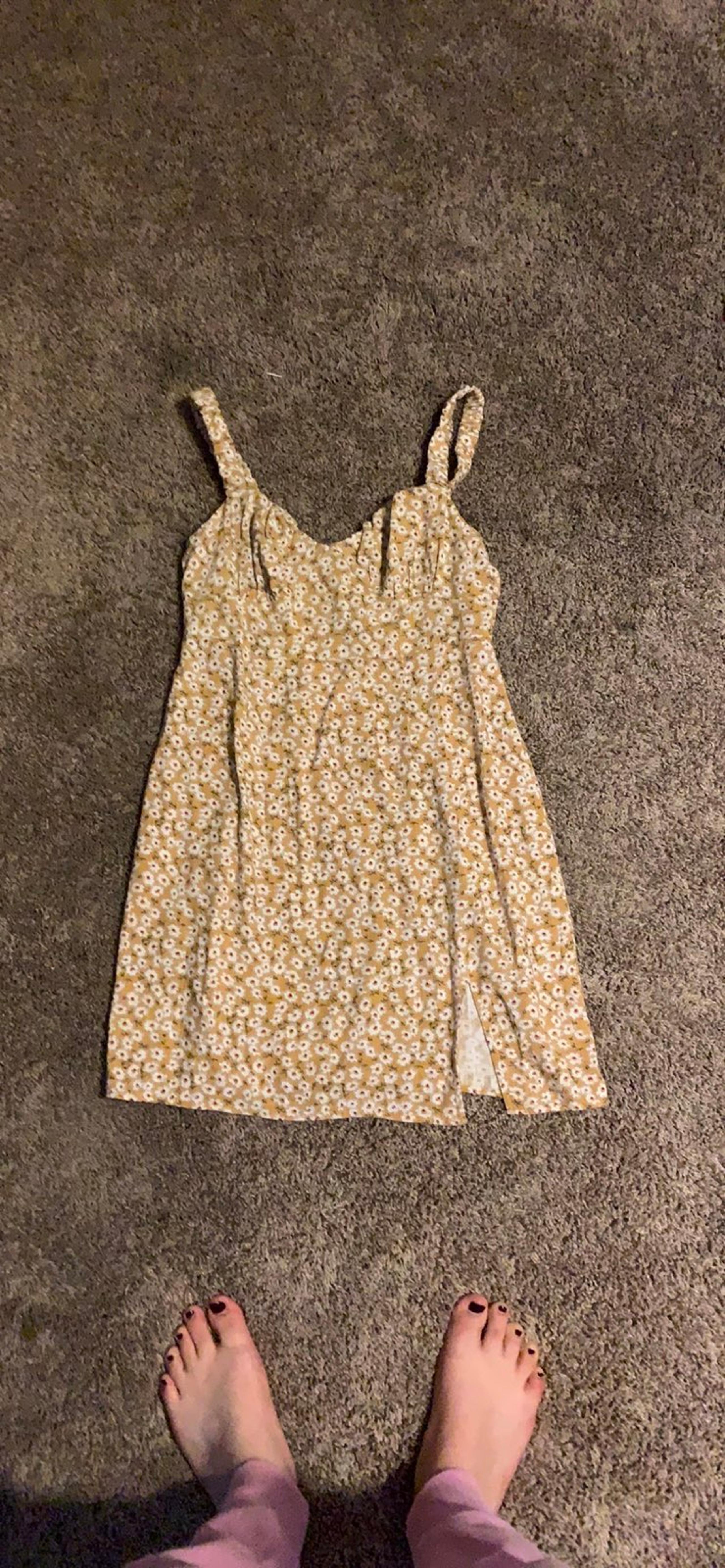 Floral mini dress