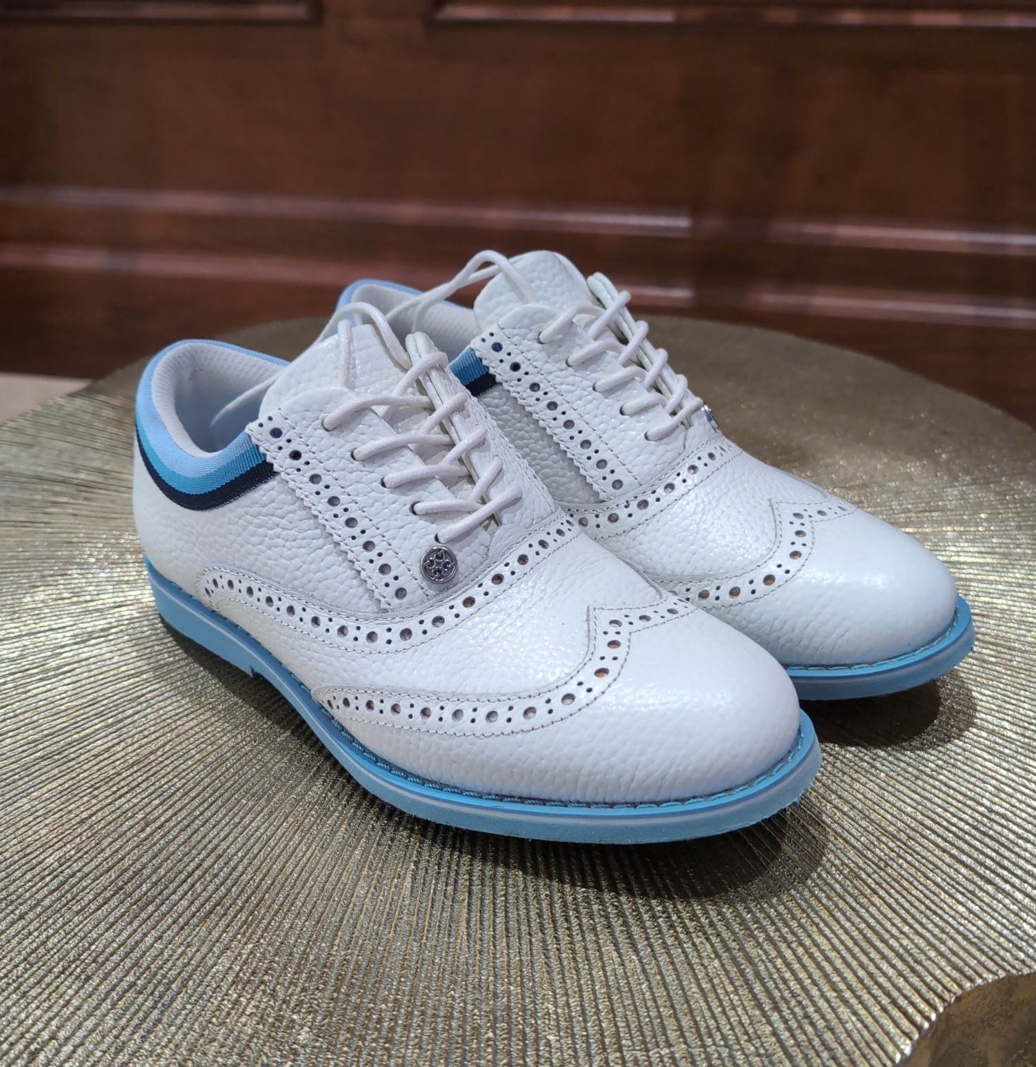 G/Fore Women's Grosgrain Gallivanter Leather Golf Shoes