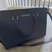 Michael Kors saffiano satchels