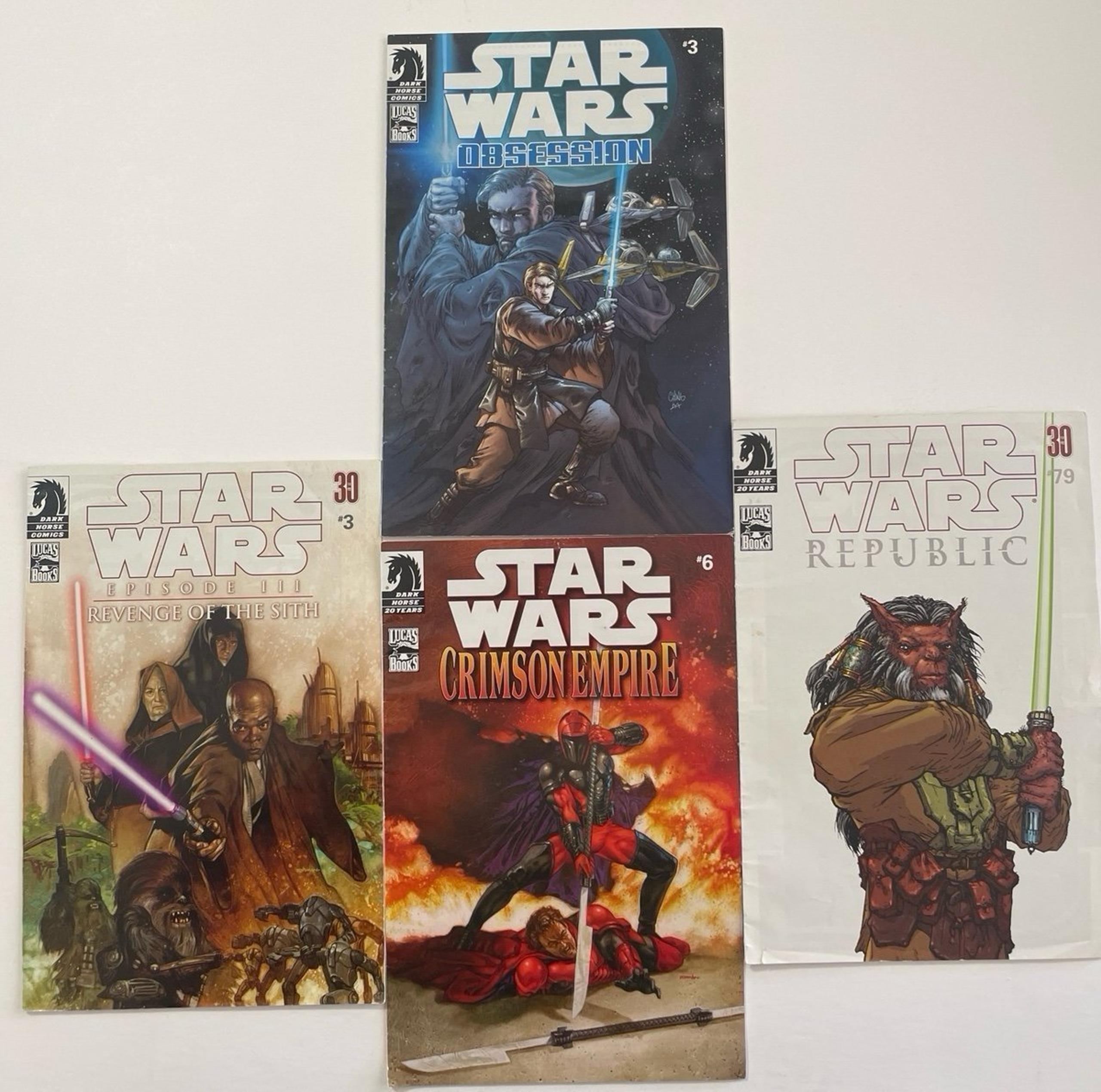 Star Wars Dark Horse Comic Book Lot Collectible
