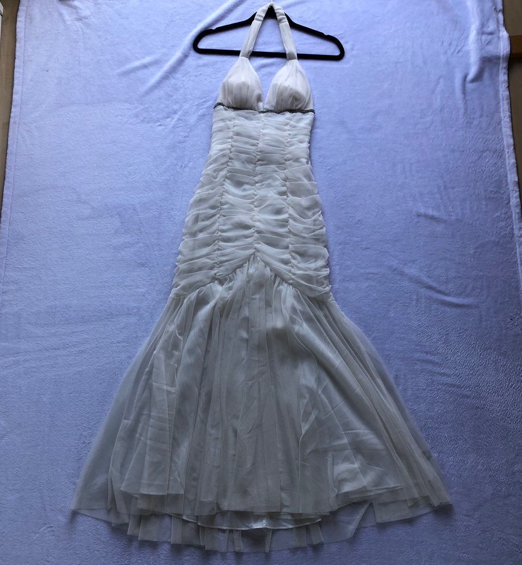 Roberta Mermaid Halter Dress