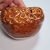 Hand Made Pottery Bowl Catch-all Plant Pot Vase Decoration Brown