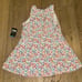 IBKUL 66384 Tennis Dress Amara White Multicolor Hearts Sleeveless Size XL