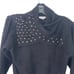 Richard and Co. Vintage Women Sweater Size Large Embellished Angora Shawl Collar