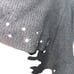 Richard and Co. Vintage Women Sweater Size Large Embellished Angora Shawl Collar