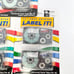 Casio XR9X2S Tape Cassette 2-Pack Black/Clear Genuine - SEALED! **THREE PACKS**