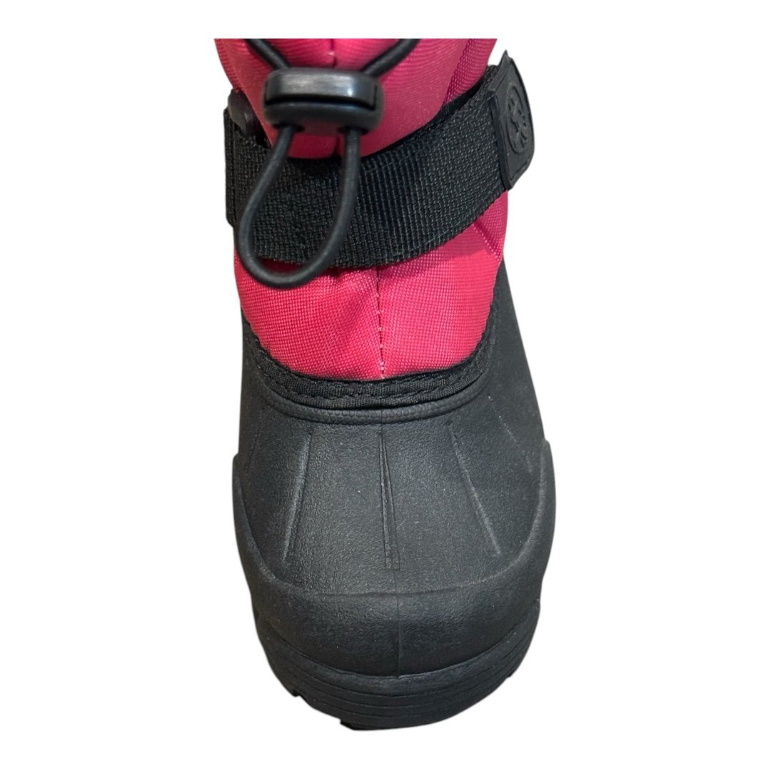 Northside pink and black snow boots 8