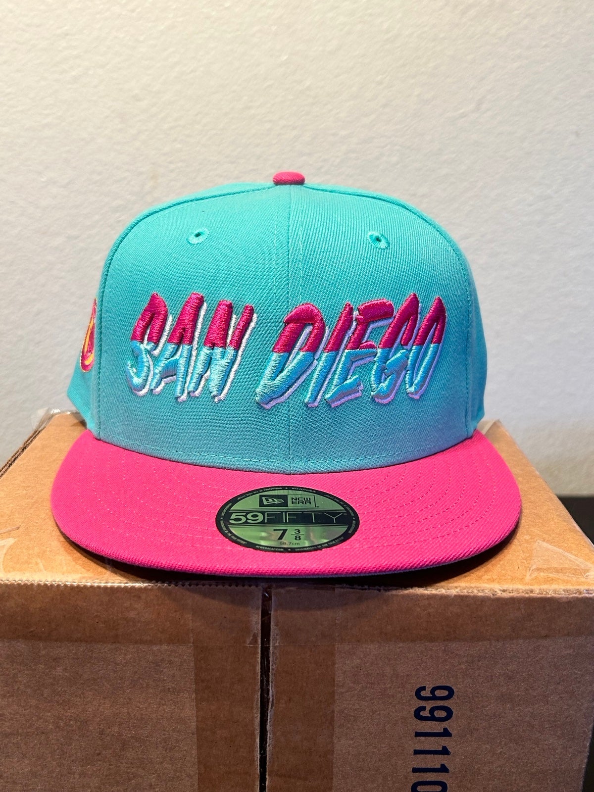 San Diego Padres Fitted Hat 7 3/8