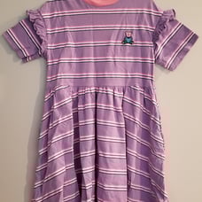 Lazy Oaf Bear Frill Dress