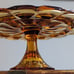 Vintage MCM Fenton Valencia Cake Pedestal