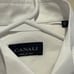 Canali Men's 43/17 Cotton White Long Sleeve French Cuffs Tuxedo Shirt Italy