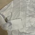 Canali Men's 43/17 Cotton White Long Sleeve French Cuffs Tuxedo Shirt Italy