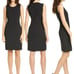 BOSS HUGO BOSS Dristie Stretch Wool Sheath Dress Navy, Size 8