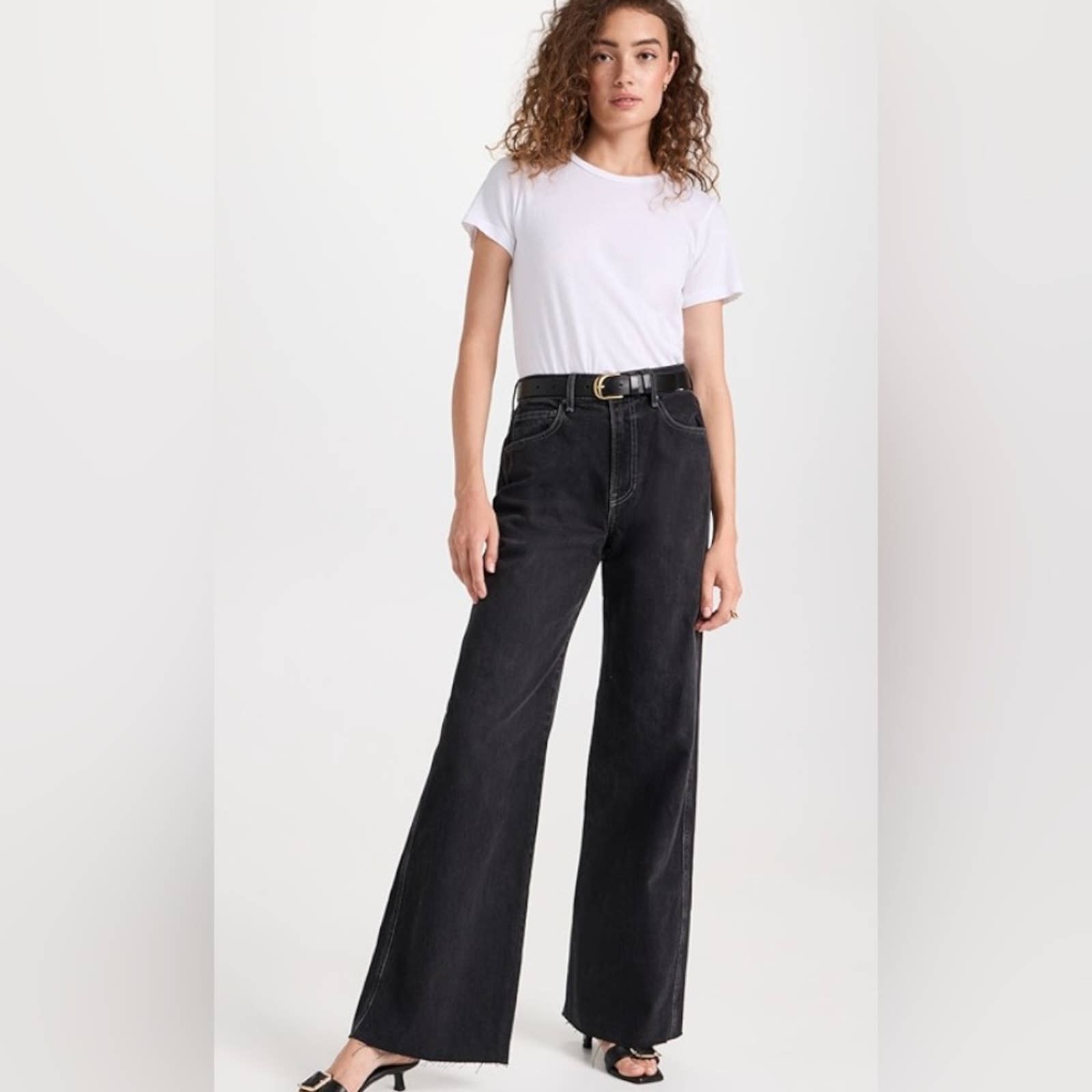 NWT Veronica Beard Taylor Wide Leg Jeans Size 28