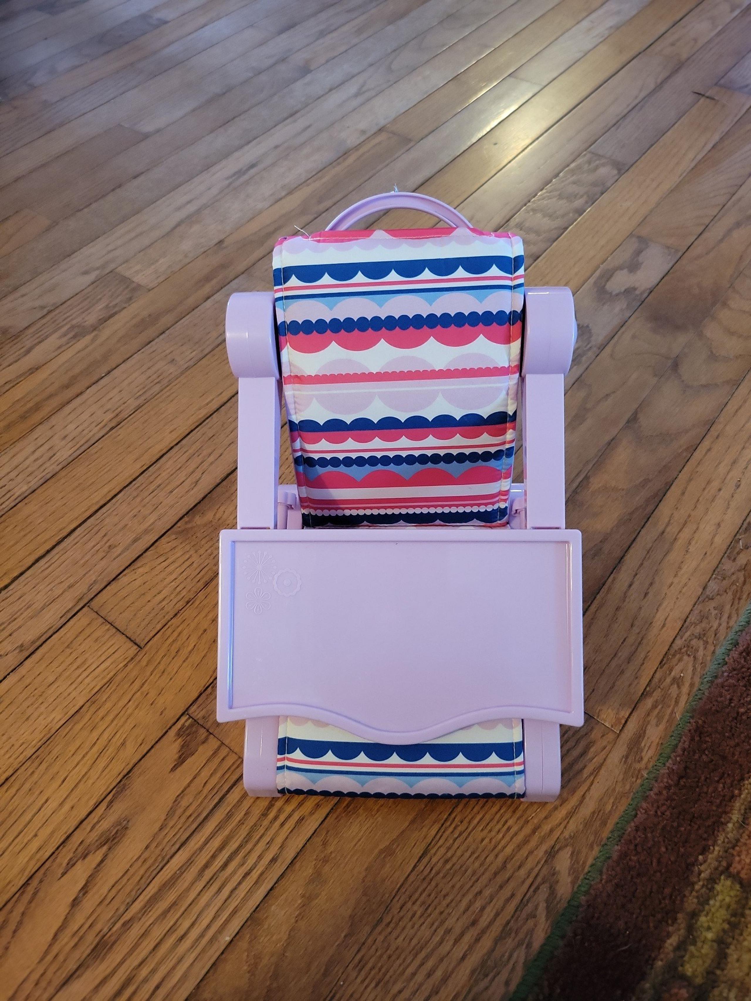 LQQK Journey Girls Clip on High Chair for 18" dolls